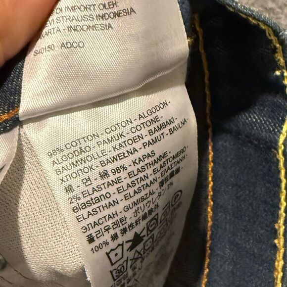 Levis 511 jeans men’s 31x32 blue Slim Fit stretch flex comfort denim nice! - Picture 9 of 11